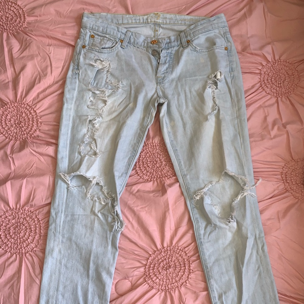 7 for all mankind jeans size 25
